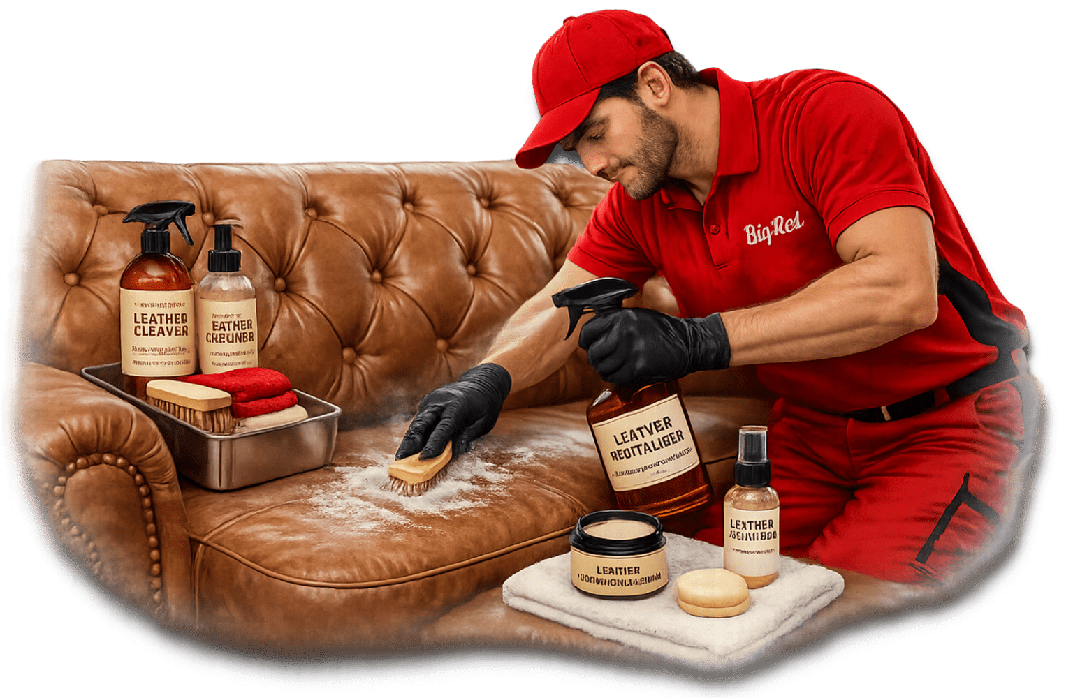 Big Red Gold Coast|Leather Cleaning