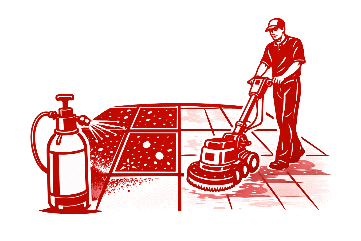 tiles - commercial cleaning trp